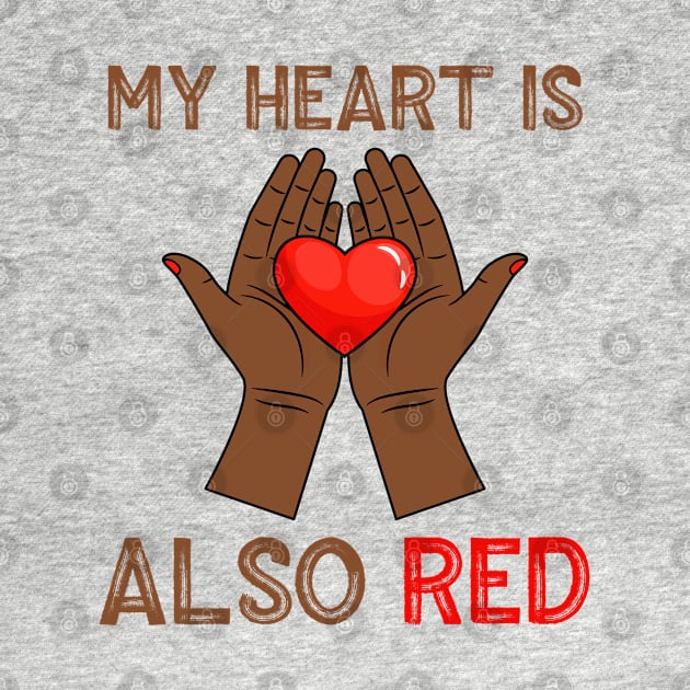 Black Pride Heart Also Red by AllWellia